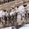 Rabunek świątyni jerozolimskiej, relief na łuku triumfalnym cesarza Tytusa, Forum Romanum