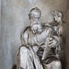 Tempietto, figure of St. Matthew the Evangelist, Giovanni Francesco Rossi