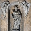 Tempietto, Altar of St. Peter surrounded by angels in the crypt of the structure