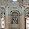 Tempietto, chapel interior with the Altar of St. Peter