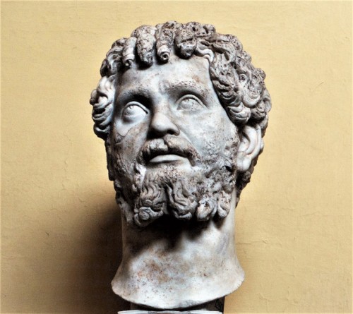 Head of Septimius Severus, Musei Vaticani