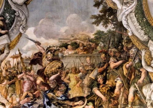 The Story of Aeneas, Duel between Aeneas and Turnus, Palazzo Pamphilj