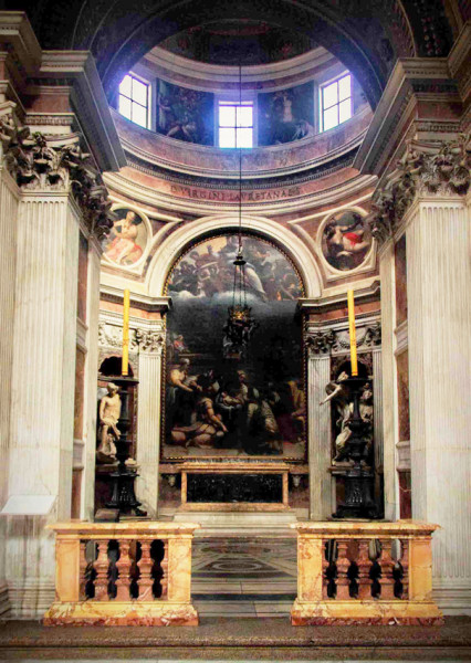 Chigi Chapel in the Basilica of Santa Maria del Popolo