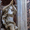 Basilica of Santa Maria del Popolo, Chigi Chapel, statue of Daniel, Gian Lorenzo Bernini