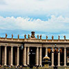 Colonna according to the design of Gian Lorenzo Bernini, Piazza di San Pietro