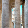 Colonna according to the design of Gian Lorenzo Bernini, Piazza di San Pietro