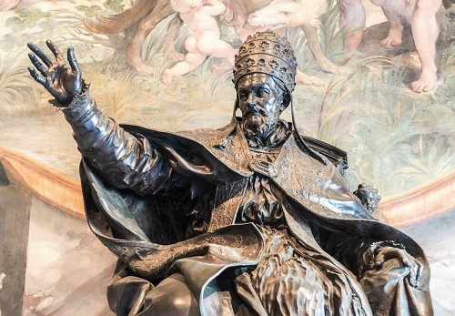 Alessandro Algardi, bronze statue of Pope Innocent X, Musei Capitolini