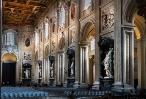 Basilica of San Giovanni in Laterano, interior Baroquization – Francesco Borromini, XVII century