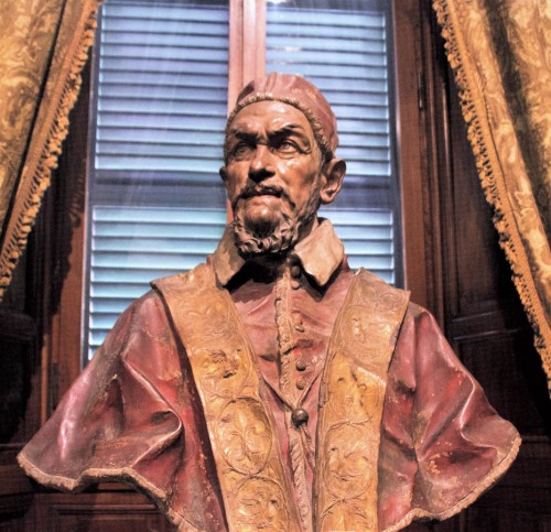 Bust of Innocent X, Domenico Guidi, Palazzo Doria Pamphilj