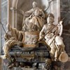 Tombstone of Innocent XI, design by Carlo Maratti, execution by Pierre-Étienne Monnot, Basilica of San Pietro in Vaticano