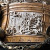 Tombstone of Innocent XI, relief depicting the victory at Vienna, Basilica of San Pietro in Vaticano