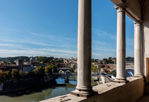 Viewing loggia of Julius II in the Castle of the Holy Angel