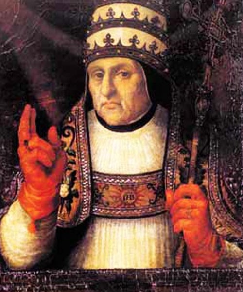 Portrait of Pope Callixtus III, Museo de la Catedral de Valencia, pic, Wikipedia, author: Instituto Cervantes