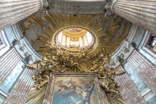 Church of Sant'Andrea al Quirinale, dome lantern above the main altar