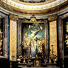 The Martyrdom of St. Andrew in the apse of the Basilica of Sant’Andrea della Fratte