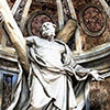 Statue of St. Andrew, François Duquesnoy, Basilica of San Pietro in Vaticano