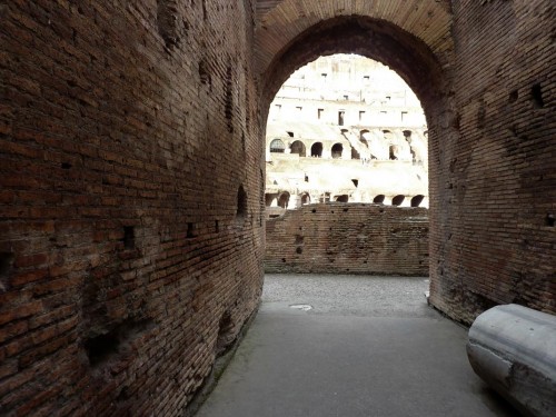 Colosseum, one of the entrances to the stands