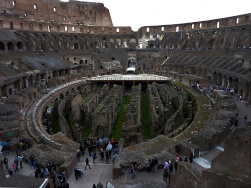 Colosseum, corridors under the arena