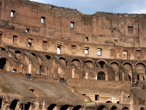 Colosseum, remains of the old stands