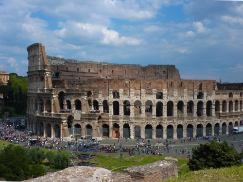 Colosseum, view from Palatine Hill