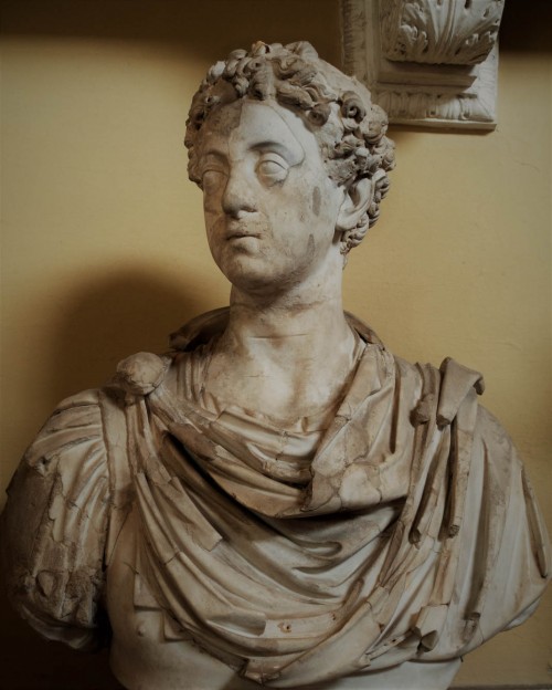 Bust of young Emperor Commodus, Musei Vaticani