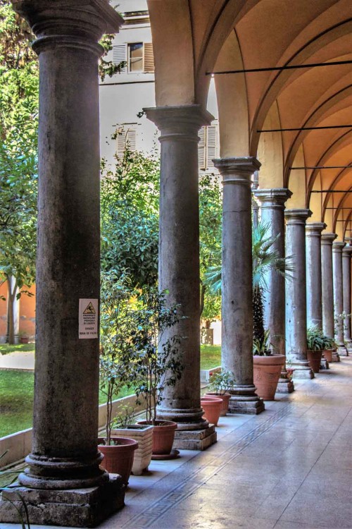 Basilica of Sant'Andrea delle Fratte, monastery cloisters