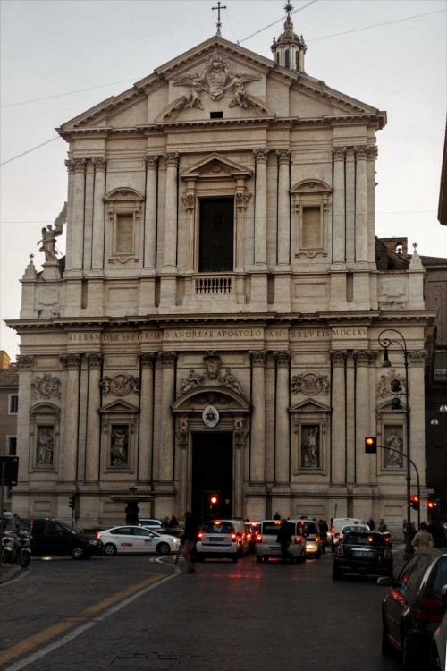 Façade of Church of Sant’Andrea della Valle