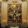 Basilica of Sant' Andrea della Valle, Mattia Preti – The  Martyrdom of St. Andrew – frescoes in the apse