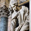 Basilica of Sant'Andrea della Valle, Sant’Andrea della Valle, Barberini Chapel, statue of Martha – Francesco Mochi