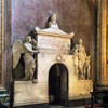 Basilica of Sant'Andrea della Valle, Crescenzi Chapel – sarcophagus of Countess Tomati de Robilant, XIX century