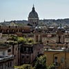 Dome of the Basilica of San Carlo al Corso seen from Pincio Hill