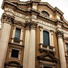 Basilica of San Carlo al Corso, façade from the end of the XVIII century