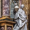 Basilica of San Carlo al Corso, The Altar of Immaculate Conception, transept, statue of Judith, Pietro Pacilli