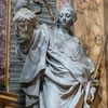 Basilica of San Carlo al Corso, Altar of the Immaculate Conception, transept, statue of Judith, Pietro Pacilli