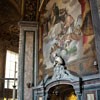 Basilica of San Carlo al Corso, altar with the relic of the heart of Charles Borromeo in the ambulatory of the main altar