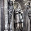 Church of San Carlo alle Quattro Fontane, detail from the façade – St. Charles Borromeo