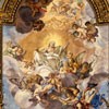 Church of Santa Caterina da Siena a Magnanapoli, The Glory of St. Catherine of Siena, ceiling paintings, fragment