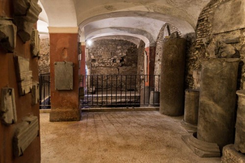 Underground of the Basilica of Santa Cecilia