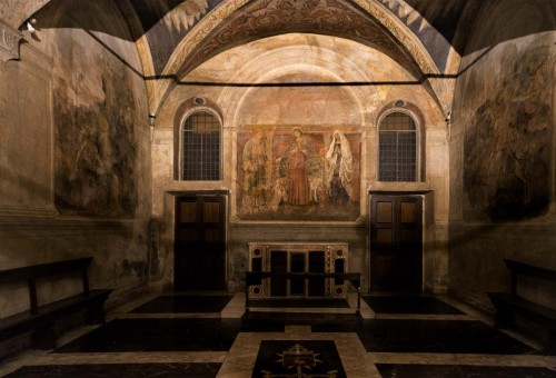 Basilica of Santa Cecilia, Ponziani Chapel, main altar – Antonio del Massaro