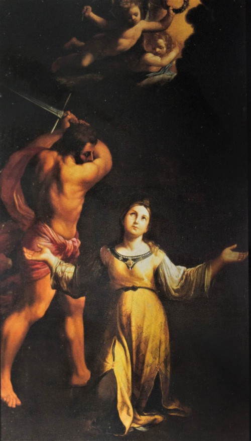 Basilica of Santa Cecilia, The Martyrdom of St. Cecilia, Guido Reni