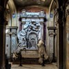 Basilica of Santa Cecilia, chapel with the tombstone of Cardinal Mariano Rampolli del Tindaro