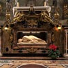 Basilica of Santa Cecilia, lying figure of St. Cecilia, Stefano Maderno