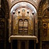 Santa Cecilia, basilica underground, crypt – Altar of St. Cecilia, XX century