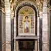 Basilica of Santa Cecilia, underground – Chapel of St. Cecilia and Altar of St. Agatha