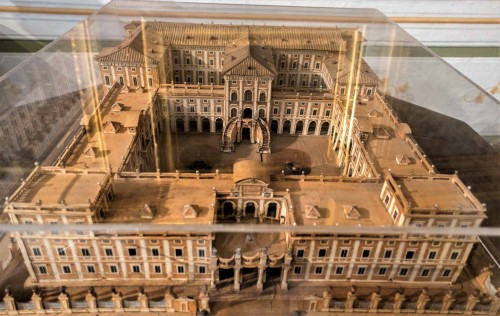 Palazzo Corsini, residence of Queen Christina, model