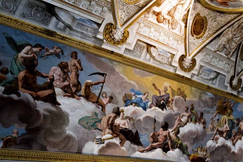 Giovanni Lanfranco, fresco The Council of Gods, Galleria Borghese