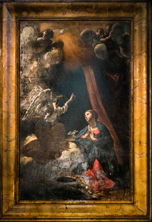 Giovanni Lanfranco, The Annunciation, Church of San Carlo ai Catinari