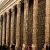 Remains of the Temple of Hadrian, Piazza di Pietra