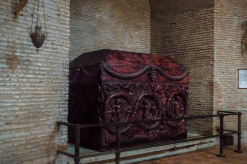 Church of Santa Constanza, Constantina’s sarcophagus (copy)