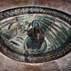 Church of Santa Constanza, Christian mosaics – Christ the Pantocrator with St. Peter